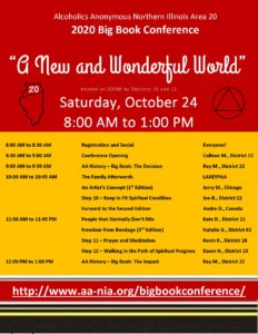 A New and Wonderful World, Big Book Conference