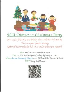 NIA District 12 Party @ Gurnee Community Church