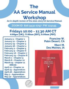 The AA Service Manual Workshop
